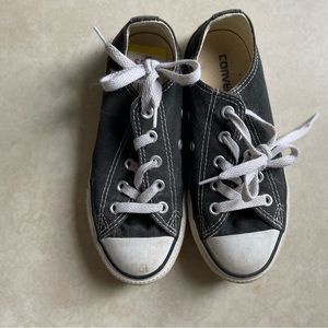 Classic Converse Chuck Taylor low tops size 13 children’s black
